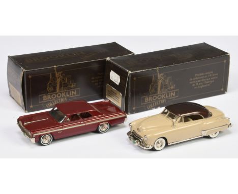 Brooklin Models, a boxed pair of Oldsmobile's to include, (1) BRK73 1949 Oldsmobile 98 Holiday Coupe (Beige/Brown) (2) BRK60 