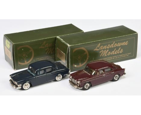 Lansdowne Models (Brooklin), a boxed pair of 1960s Cars to include (1) LDM15 1965 Rover P5 Mk.II (2) LDM16 1961 Humber Super 