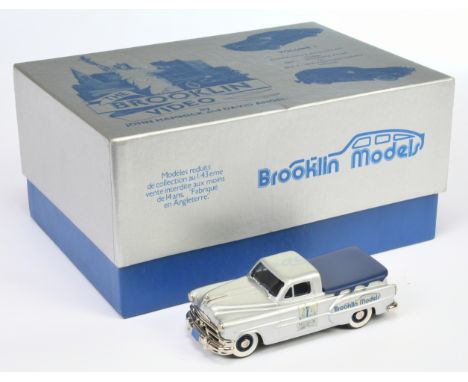 Brooklin Models "Volume 1" Set No.BRK31 Pontiac Sedan Delivery Pick-Up - silver body, blue tarpaulin - Near Mint in Near Mint