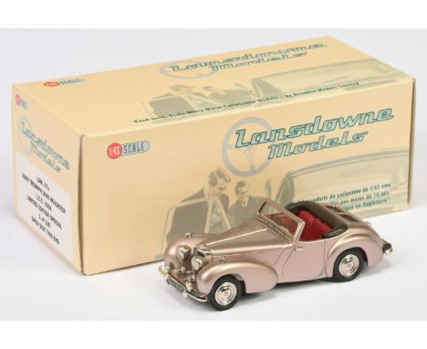 Lansdowne Models (Brooklin) LDM37X 1949 Triumph 2000 Roadster LCC 2004 (Metallic Bronze) - 1 of 130 models - Near Mint in Nea