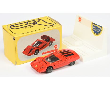 Mattel Mebetoys 1/43rd scale car, Art. 100 Ferrari 512S Pinnifarina, Red with black interior - Excellent to Excellent Plus in