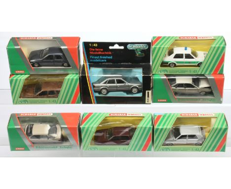 Schabak, a mixed boxed group to include, Nr.1008 VW Golf, Nr.1020 Audi Avant and others similar, - Good to Excellent Plus in 