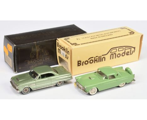 Brooklin Models, a boxed pair of Ford's to include, (1) BRK13X 1956 Ford Thunderbird "C.T.C.I International Convention Dallas