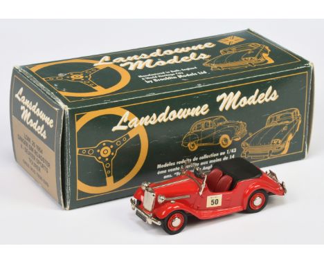 Lansdowne Models (Brooklin) LDM25 1954 Singer SM Roadster 4 Seater Sports Tourer "30 Years of Maidenhead Static Model Club Ch