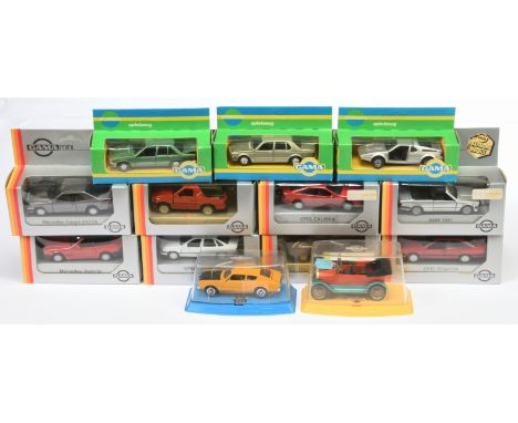 Gama Mini a boxed group to include, No.891 BMW M1, Gama Mercedes-Benz SL, No.991nFiat 1911 plus others - Excellent to Near Mi