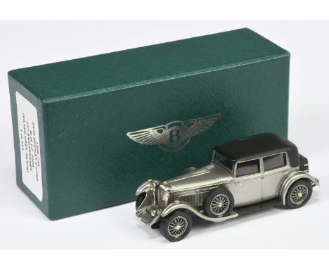 Lansdowne Models (Brooklin) LDM75X 1930 Bentley 8-Litre "W.M.T.C 2009 - 25th Anniversary" - (Silver Grey/Black) - Near Mint i