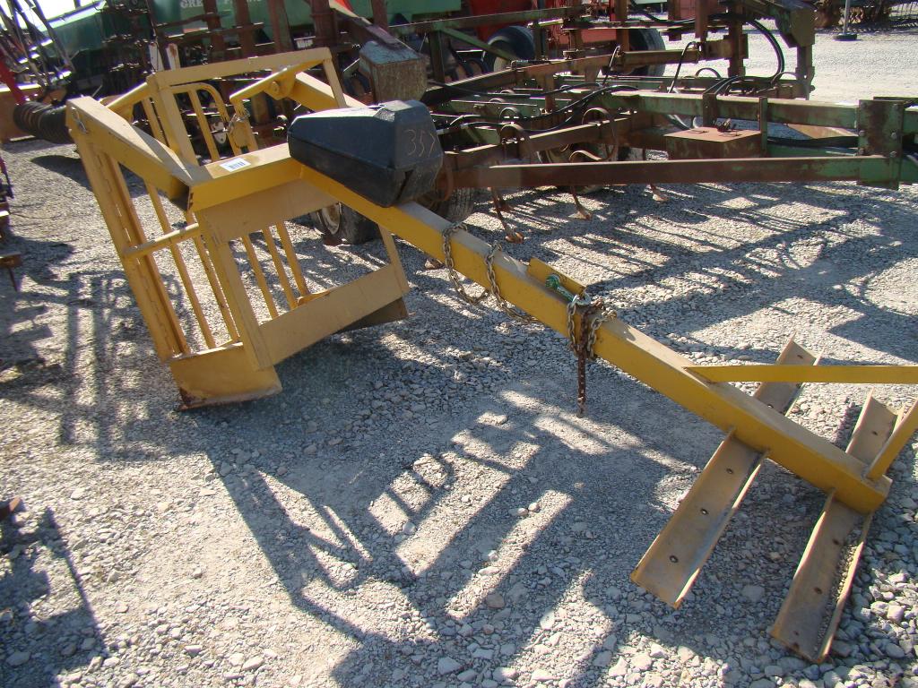 Man lift for tractor loader bucket