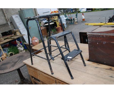 A step stool.