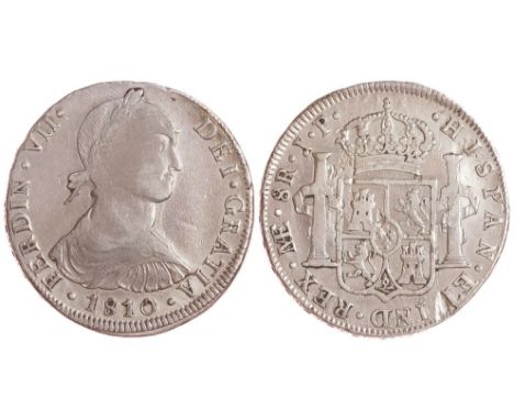 8 reales. 1810. Lima. JP. Ar. CAL-475. MBC-/BC+.