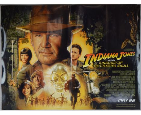 400+ British Quad film poster, mainly modern including Indiana Jones and The Kingdom of Crystal Skull, Watchmen, Hancock, 201