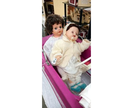 2 vintage dolls 