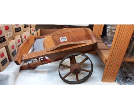 Vintage wooden Tri-ang toys farm cart 