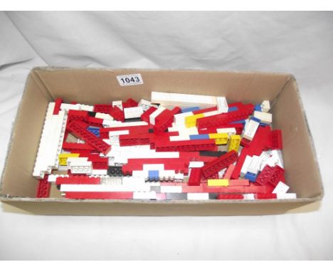 A box of vintage Lego 