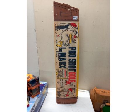 A vintage Louis Marx pro shot golf game COLLECT ONLY 