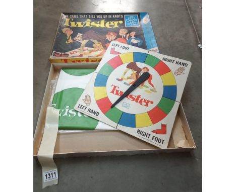 A vintage game of Twister 
