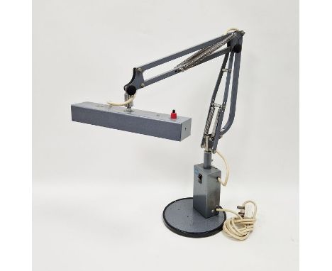 P. W. Allen &amp; Co. industrial style anglepoise lamp