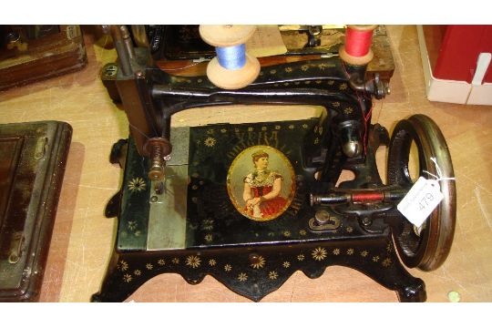 Antique Table Top Sewing Machine By Haid Amp Nau Of Germany Vera Awesome Used Regina Sewing Machines Antique Table Top Sewing Machine By Haid Amp Nau Of Germany Vera Awesome Used Regina Sewing Machines