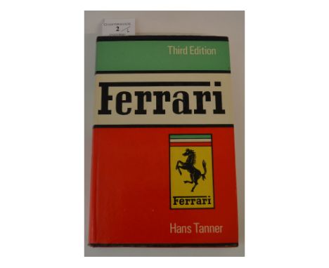 Tanner (Hans) Ferrari, and five other volumes, Carli (Emanuele Alberto) Settant Anni Di Are Automobilistiche in Italia, Setri