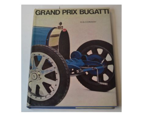 Six Bugatti reference books, Conway (HG) Grand Prix Bugatti, Conway (HG) Bugatti, Centenaire Ettore Bugatti (1881-1981), Conw
