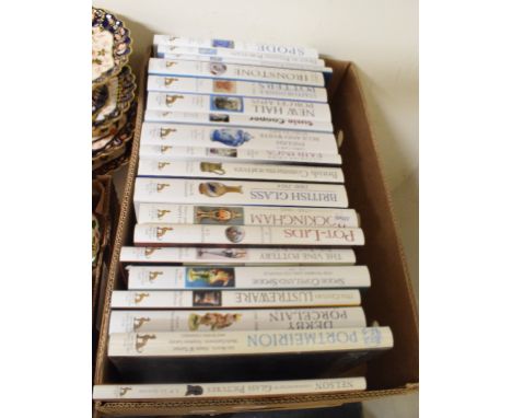 Cox (A & A) Rockingham 1745-1842, Antique Collectors' Club, and nineteen other Antique Collectors' Club ceramic reference boo