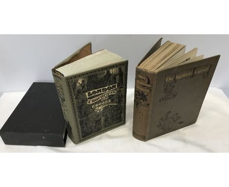 Book, The Ingoldsby Legends, illustrated by Arthur Rackham, Heinemann 1929 and London Characters and Crooks by Henry Mayhew, 