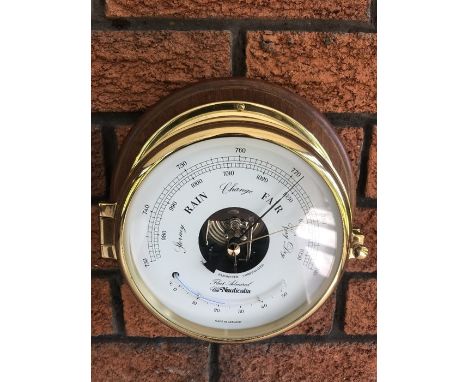 A modern Fleet Admiral Nautical barometer. 