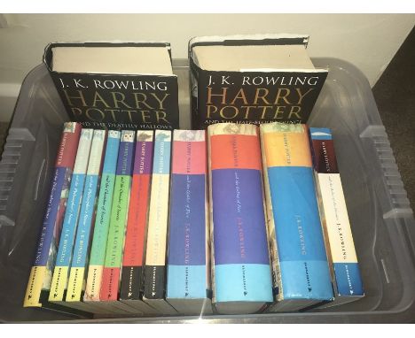 Complete Harry Potter collection with early collectible editions. 13 Books in total, including hardback Philosopher’s Stone f