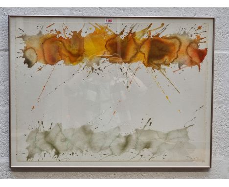 Albert Irvin, untitled, signed and dated '72 signed, screen print, 58 x 80cm.&nbsp; 