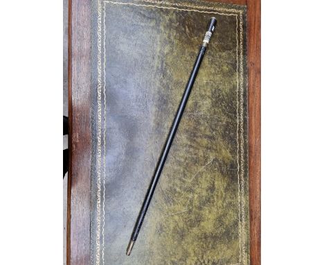 An Indian swordstick. 