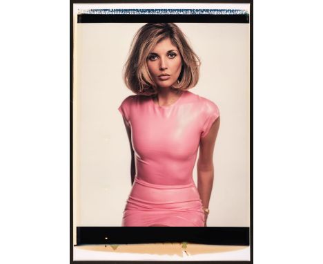 AR  * Clarke (Bob Carlos, 1950-2006). Mandy Smith, 1995, mammoth colour Polaroid ‘instant’ photograph, 61 x 51 cm (24 x 20 in