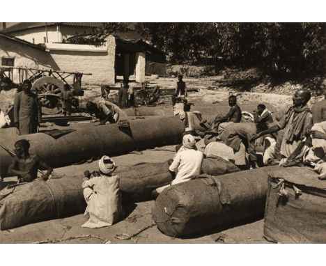 * India. A collection of approximately 130 photographs depicting weaving of carpets in Amritsar, Punjab, c. 1940, gelatin sil