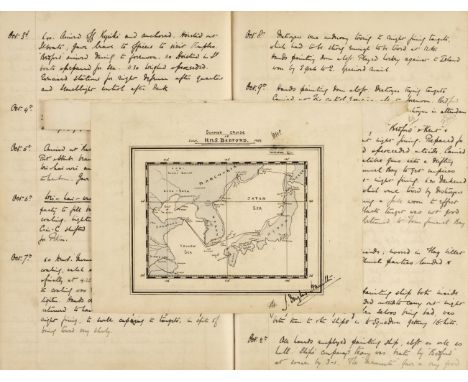 Midshipman’s Journal. Manuscript journal kept by J[ames] A[ngus] Douglas-Hamilton (1890-1972), on board H.M.S. King Alfred, A