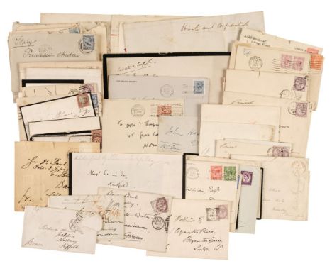 * Autograph Envelopes. A good series of 54 Autograph Envelopes (some signed), including: Queen Victoria (signed with initials