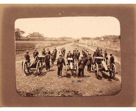 * China. Artillery belonging to the Ningpo Contingent, by Henry Cammidge, [published in the Far East Magazine, October 1878],