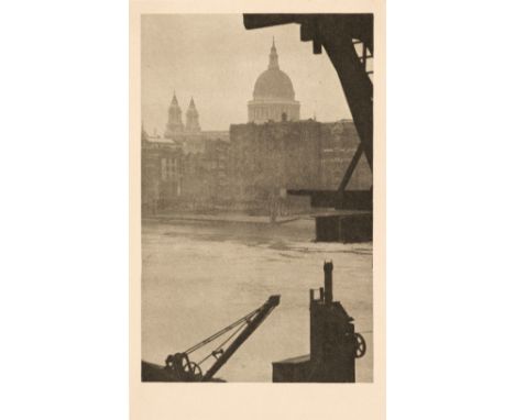 Coburn (Alvin Langdon, 1882-1966). London, by G. K. Chesterton, with Ten Photographs by Alvin Langdon Coburn, London: private