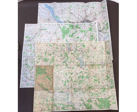 A set of WW2 era and earlier military maps, each numbered, with 24 in total. The maps show Germany, France, Belgium, the Neth
