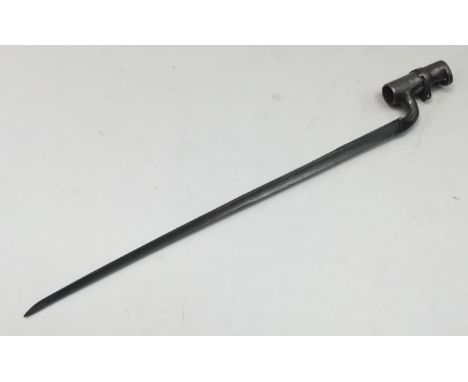 A 19th century P1876 Martini Henry socket bayonet. Likely of the Zulu war era, and only carry the Enfield inspection and the 