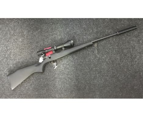 PLEASE NOTE LEGAL DISCLAIMER FOLLOWING THIS DESCRIPTION.&nbsp;&nbsp;.22&rdquo; long rifle rimfire bolt action rifle Serial No