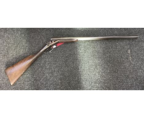 PLEASE NOTE LEGAL DISCLAIMER FOLLOWING THIS DESCRIPTION.&nbsp;&nbsp;12 bore double barrel sbs non-ej hammer shotgun by Army &