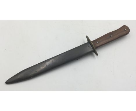 A WW2 style combat or boot knife for the German Luftwaffe. Possibly an old reproduction, and lacking any kind of issue marks 