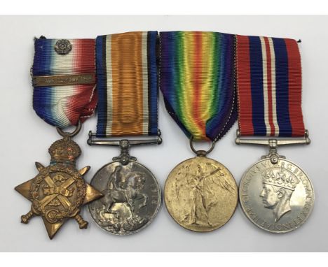 A WW1 1914 Star and Clasp cavalryman’s medal group, awarded to 1506 Trooper Arthur Page of the Royal Horse Guard, and the 3rd