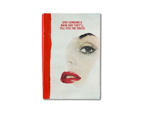 Connor Brothers (British Duo), 'Give Someone A Mask', 2020, hand-painted vintage paperback with silkscreen, signed and number