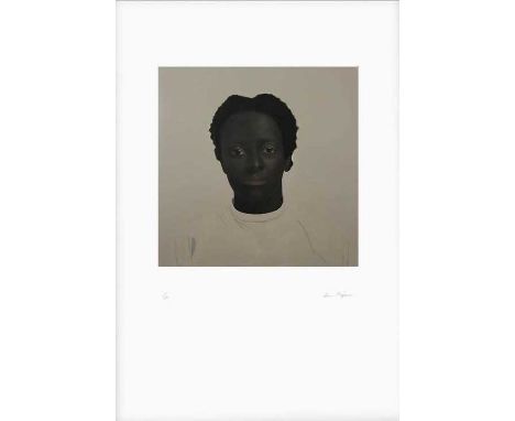 Sarah Ball (British 1965-), 'AC (BLM)’, 2020, archival inkjet print on archival paper, signed and numbered from an edition of