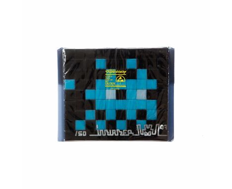 Invader (French 1969-), 'Invasion Kit #6 (The Runner)', 2007, 90 ceramic tiles, signed, dated and numbered from an edition of