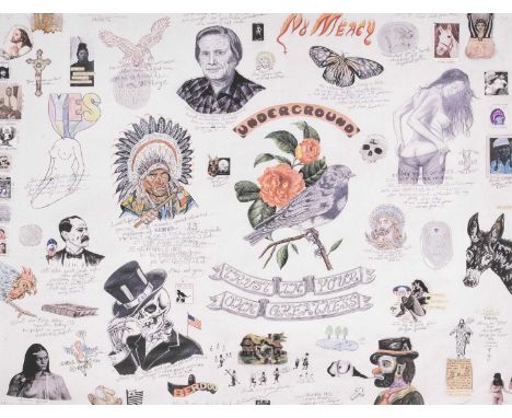 Wes Lang (American 1972-), 'In God We Trust', 2010, archival pigment print on paper,from an un-numbered edition of 50; sheet: