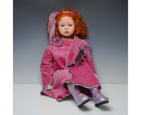 This limited edition collectible porcelain doll, titled Jennifer, is part of the Florence Maranuk Collection by Show-Stoppers