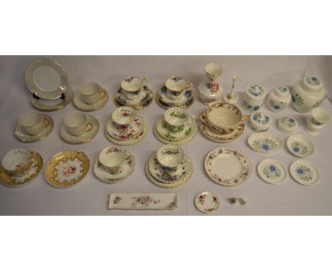Ceramics including Wedgwood Clementine, Royal Albert, Royal Worcester, etc