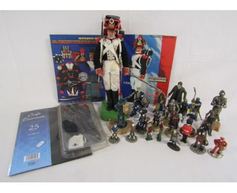 Frank Napoleonic action figure 1/6 scale, also includes Lord of the Ring figures, Royal Hampshire, Knights, Dr who etc