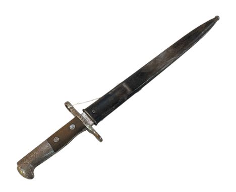Elsener Schwyz bayonet and scabbard 985357. Blade is 30cm.