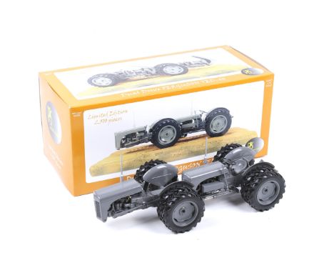 A Universal Hobbies 1:16 scale diecast model Dual Drive Ferguson TED-40 tractor. In original box. 